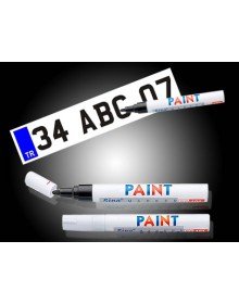 Plaka Yazı Kalemi (Siyah)