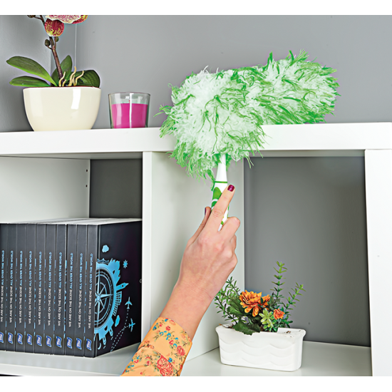 Plumero Bükülebilir Mikrofiber Toz Alma Püskülü Plumero Bükülebilir Mikrofiber Toz Alma Püskülü