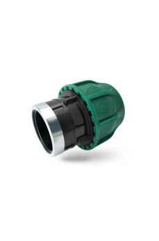 Poelsan Siyah 32X1 Dişi Adaptör