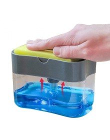 Pompa Mekanizmalı Sünger Hazneli Sıvı Sabunluk