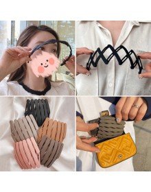 Portatif  Katlanabilir Saç Tacı Saç Tokası