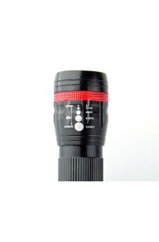 Power Ledli ve Zoomlu 2 Km Menzilli Alüminyum El Feneri