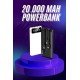 Powerbank 20.000 MAH Hızlı Şarj Özellikli Taşınabilir USB Girişli Powerbank 20.000 MAH Hızlı Şarj Özellikli Taşınabilir USB Girişli