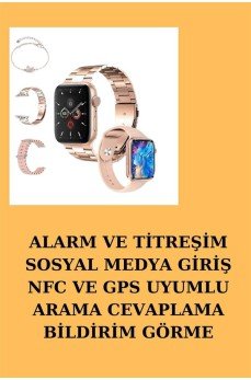 Powerbank Özellikli Bluetooth Kulaklık ve Nabız Ölçer Akıllı Saat Bileklik Hediyeli