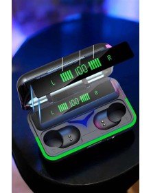 Powerbank Özellikli Kablosuz Bluetooth Kulaklık RGB Işıklı