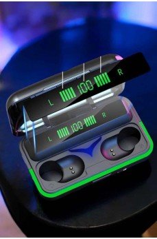 Powerbank Özellikli Kablosuz Bluetooth Kulaklık RGB Işıklı