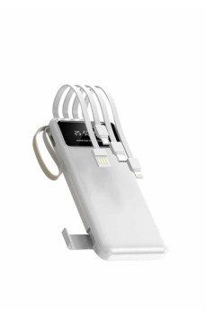 Powerbank Şarj Cihazı 4 Çıkışlı 20.000 MAH Powerbank Taşınabilir Çoklu Giriş