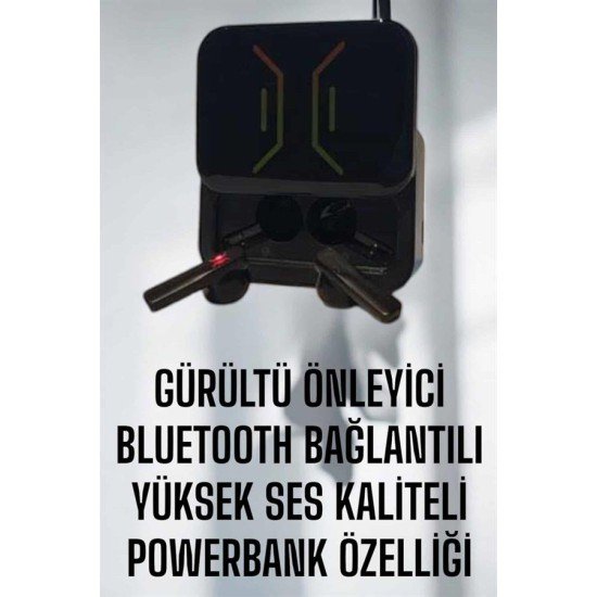 Powerbankli Bluetooth Kulaklık Yüksek Ses Kaliteli Kablosuz