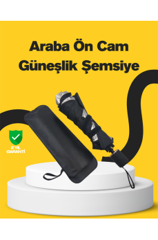 Pratik Ön Cam Güneşliği – Geniş Kapsama Alanı, Kolay Saklama