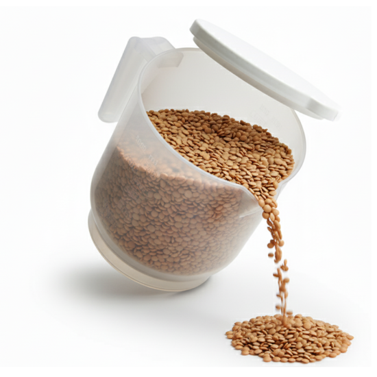 Pratik Mutfak Ölçü Kabı - 2 Litre Dereceli Şeffaf Hazne BPA Free Pratik Mutfak Ölçü Kabı - 2 Litre Dereceli Şeffaf Hazne BPA Free