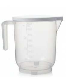 Pratik Mutfak Ölçü Kabı - 2 Litre Dereceli Şeffaf Hazne BPA Free
