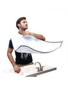 Pratik Sakal Kesme Örtüsü - Beyaz