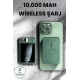 Pratik ve Taşınabilir 10.000 mAh Wireless Powerbank Hızlı Şarj Avantajı