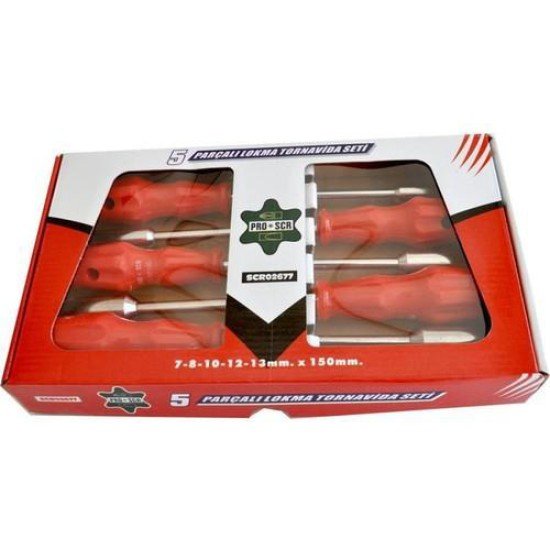 Pro-Scr 02677 Lokma Tornavida Seti 5 Parça Pro-Scr 02677 Lokma Tornavida Seti 5 Parça