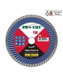 Procut TK 180 mm Turbo Kanallı Elmas Testere