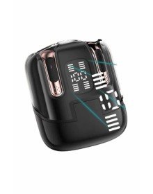 Profesyonel Dijital Göstergeli Düşük Gecikme Bluetooth Kulaklık Çift Kulaklık