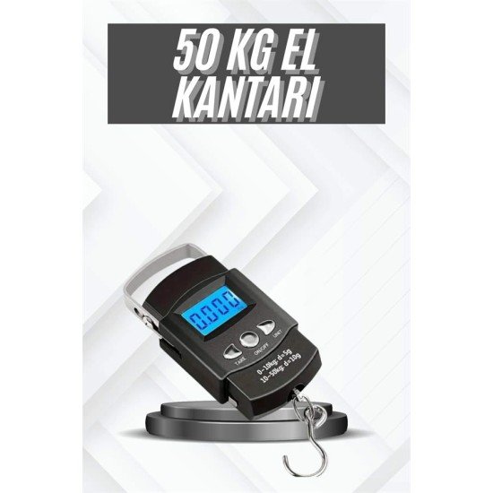 Profesyonel El Terazisi El Kantarı 50 Kg Dijital Göstergeli Tartı Profesyonel El Terazisi El Kantarı 50 Kg Dijital Göstergeli Tartı