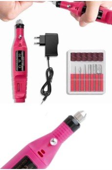 Profesyonel Manikür Pedikür Seti Törpü Makinesi Protez Tırnak Çıkarma