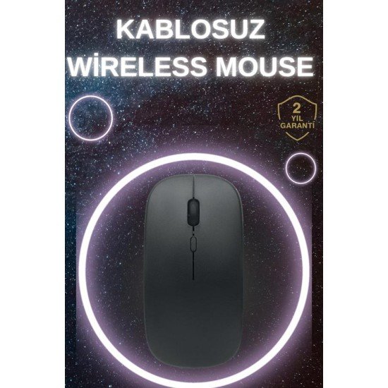 Profesyonel Mouse Wireless  Faresi Bluetooth Bağlantılı