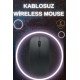 Profesyonel Mouse Wireless  Faresi Bluetooth Bağlantılı