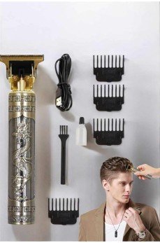 Profesyonel Şarjlı Saç ve Sakal Şekillendirici Çizik Tıraş Makinesi