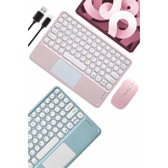 Profesyonel Wifi Q Klavye Bluetooth Klavye Touchpad 10.8 Inç Profesyonel Wifi Q Klavye Bluetooth Klavye Touchpad 10.8 Inç