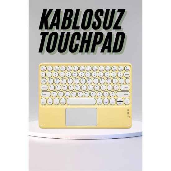 Profesyonel Wifi Q Klavye Bluetooth Klavye Touchpad 10.8 Inç Profesyonel Wifi Q Klavye Bluetooth Klavye Touchpad 10.8 Inç
