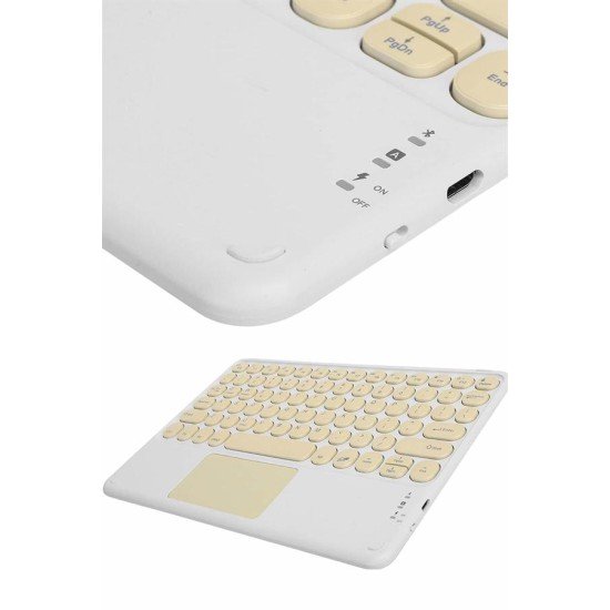 Profesyonel Wifi Q Klavye Bluetooth Klavye Touchpad 10.8 Inç Profesyonel Wifi Q Klavye Bluetooth Klavye Touchpad 10.8 Inç