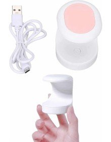 Protez Tırnak Kurutucu Kalıcı Oje Led Oje Kurutucu UV Işınlı Taşınabilir