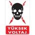 Yüksek Voltaj Uyarı Levhası 25x35 KOD:1100