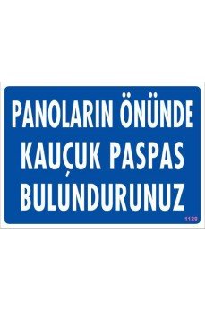 Elektrik Panosu Levhası 25x35 KOD:1128