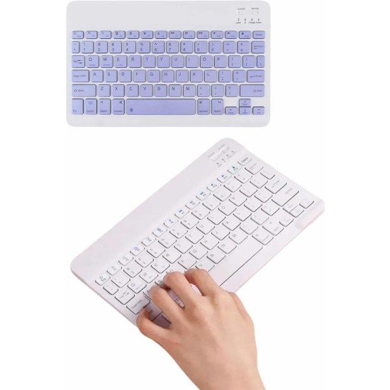 Q Klavye Türkçe Bluetooth Klavye Tüm Cihazlara Uyumlu Kablosuz Q Klavye Türkçe Bluetooth Klavye Tüm Cihazlara Uyumlu Kablosuz