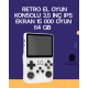 R36S Retro El Konsolu 64 GB – 15.000 Oyun, Geniş Platform Desteği, 3.5” IPS Ekran