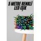 Renkli Her Ortama Uygun 5 Metre Led Işık Renkli Aydınlatma RGB