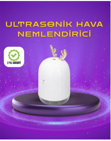 Renkli LED Işıklı ve Sürekli Spreyli Masa Nemlendirici