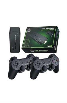 Retro Game Stick Çift Kol Kablosuz Atari Oyun Konsolu 2.4g Uyumlu Retro Game Stick Çift Kol Kablosuz Atari Oyun Konsolu 2.4g Uyumlu