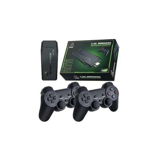 Retro Game Stick Çift Kol Kablosuz Atari Oyun Konsolu 2.4g Uyumlu