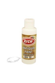 Rich 1616 Beyaz 120 ml Eskitme Ahşap Boyası