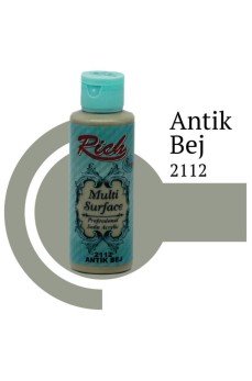 Rich Multi Surface 2112 Antik Bej Akrilik Boya 120 cc