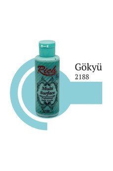 Rich Multi Surface 2188 Gökyüzü Akrilik Boya 120 cc Rich Multi Surface 2188 Gökyüzü Akrilik Boya 120 cc