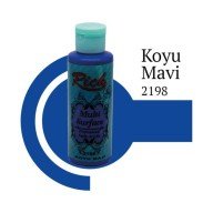 Rich Multi Surface 2198 Koyu Mavi Akrilik Boya 120 cc Rich Multi Surface 2198 Koyu Mavi Akrilik Boya 120 cc