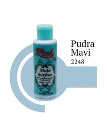 Rich Multi Surface 2248 Pudra Mavi Akrilik Boya 120 cc