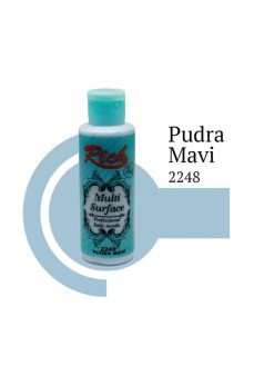 Rich Multi Surface 2248 Pudra Mavi Akrilik Boya 120 cc Rich Multi Surface 2248 Pudra Mavi Akrilik Boya 120 cc