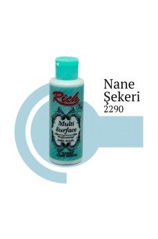 Rich Multi Surface 2290 Nane Şekeri Akrilik Boya 120 cc Rich Multi Surface 2290 Nane Şekeri Akrilik Boya 120 cc