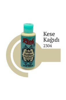 Rich Multi Surface 2304 Kese Kağıdı Akrilik Boya 120 cc Rich Multi Surface 2304 Kese Kağıdı Akrilik Boya 120 cc