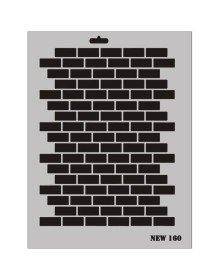 Rich New Seri N-160 Stencil 35x25 cm