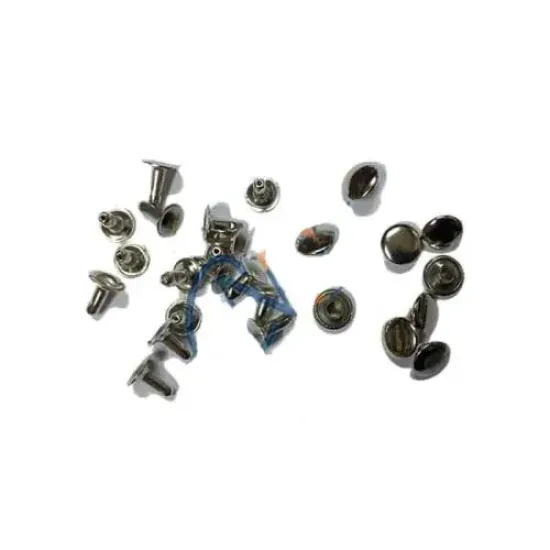 Rivet Perçin - 9mm, Nikel, 1000 Adet Rivet Perçin - 9mm, Nikel, 1000 Adet