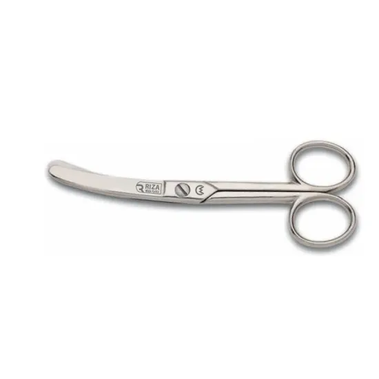 Rıza M-159 Eğri Manifatura Makası No: 5 inç / 12,70 cm - Nikel Kaplama Rıza M-159 Eğri Manifatura Makası No: 5 inç / 12,70 cm - Nikel Kaplama