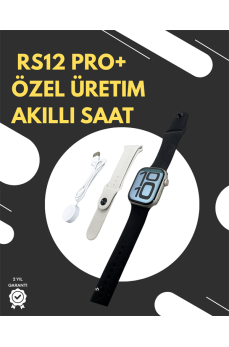 RS12 PRO+ 2025 Serisi Garantili Özel Üretim Akıllı Saat – AMOLED Ekran, GPS, 2GB Hafıza, Sesli Görüşme, Uzun Şarj Süresi