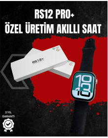 RS12 PRO+ Titanyum Kasa Akıllı Saat – Uyku ve Nabız Takibi, Suya Dayanıklı, Bluetooth Arama